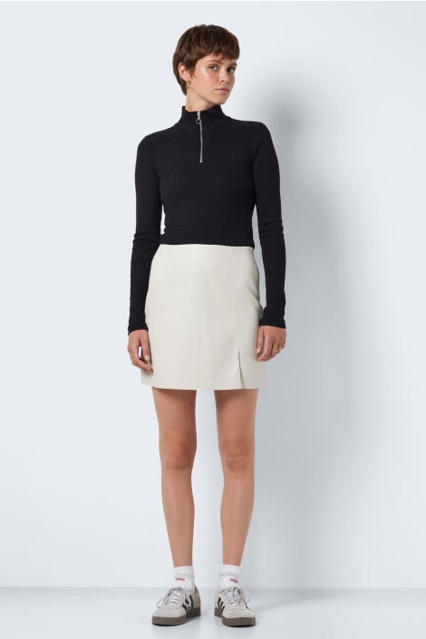 Noisy may nmclara penny pu hw slit skirt noos
